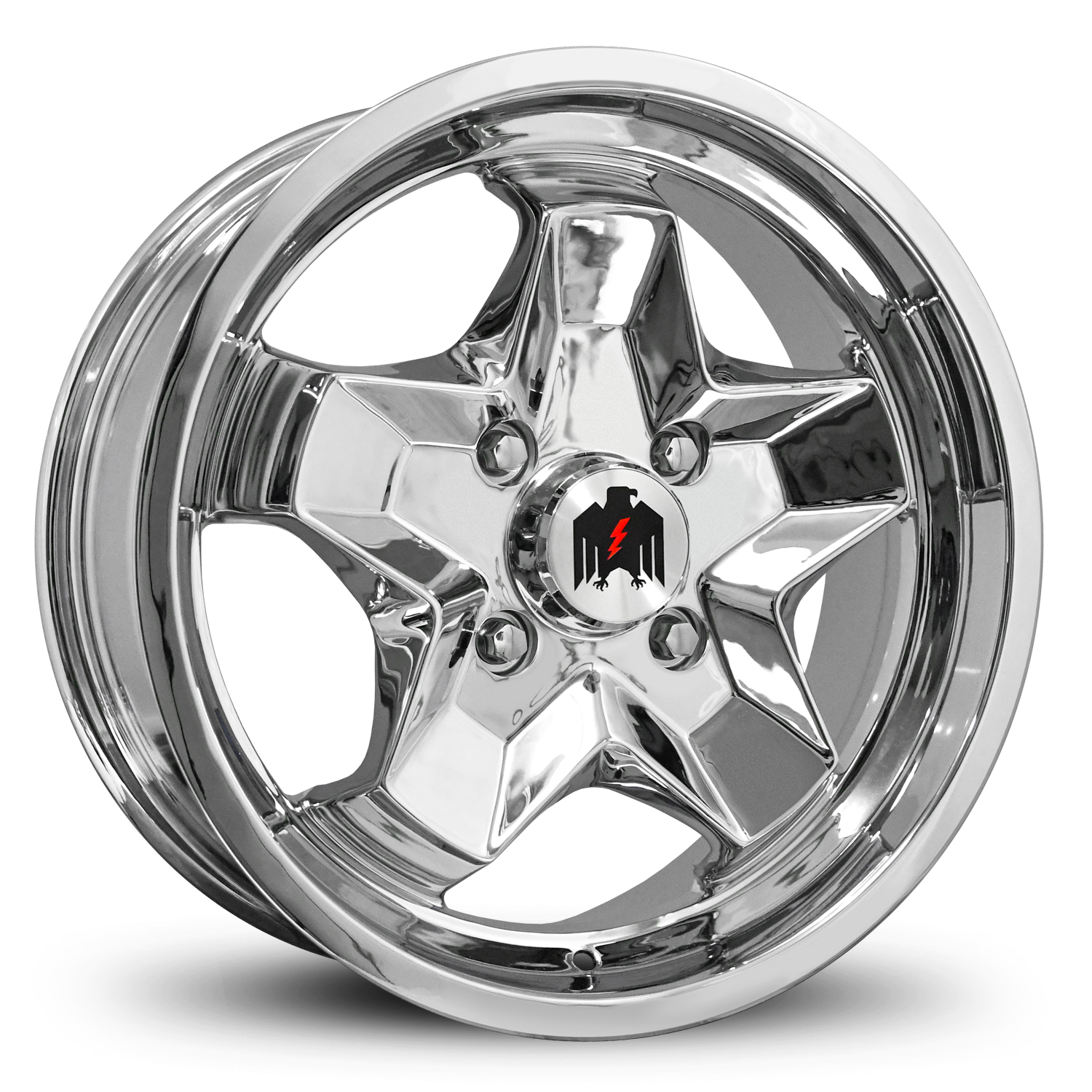Klassik Rader 944 "Cookie Cutter" Style Porsche Replica Wheel Rims in Chrome Plated 17x7.0 4x130 Volkswagen Beetle, Karmann Ghia, Type 3