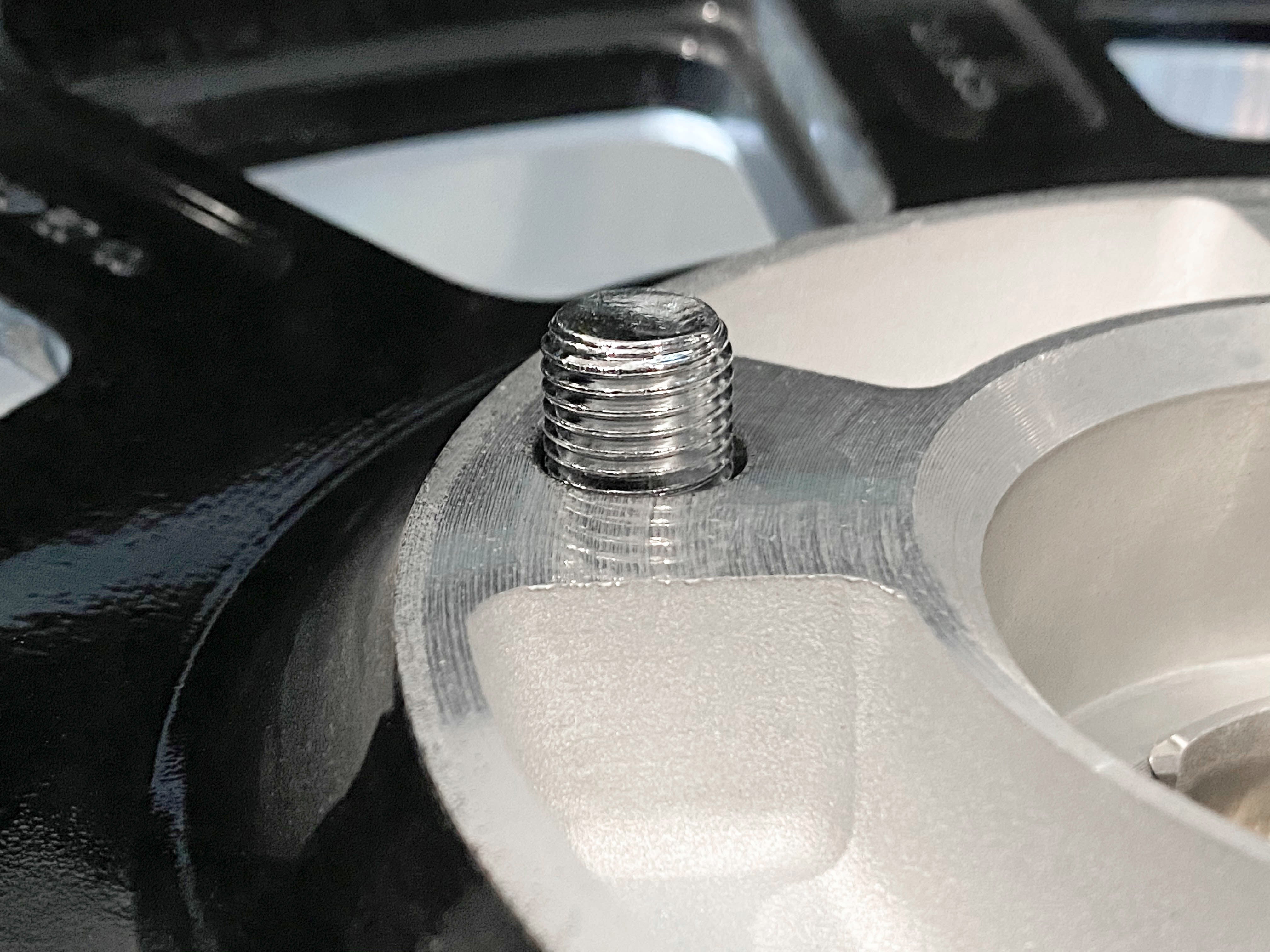 Perfectly Tight Short Thread Lug Bolts for VW & Porsche with Drum Brakes Fitment Example 17mm long