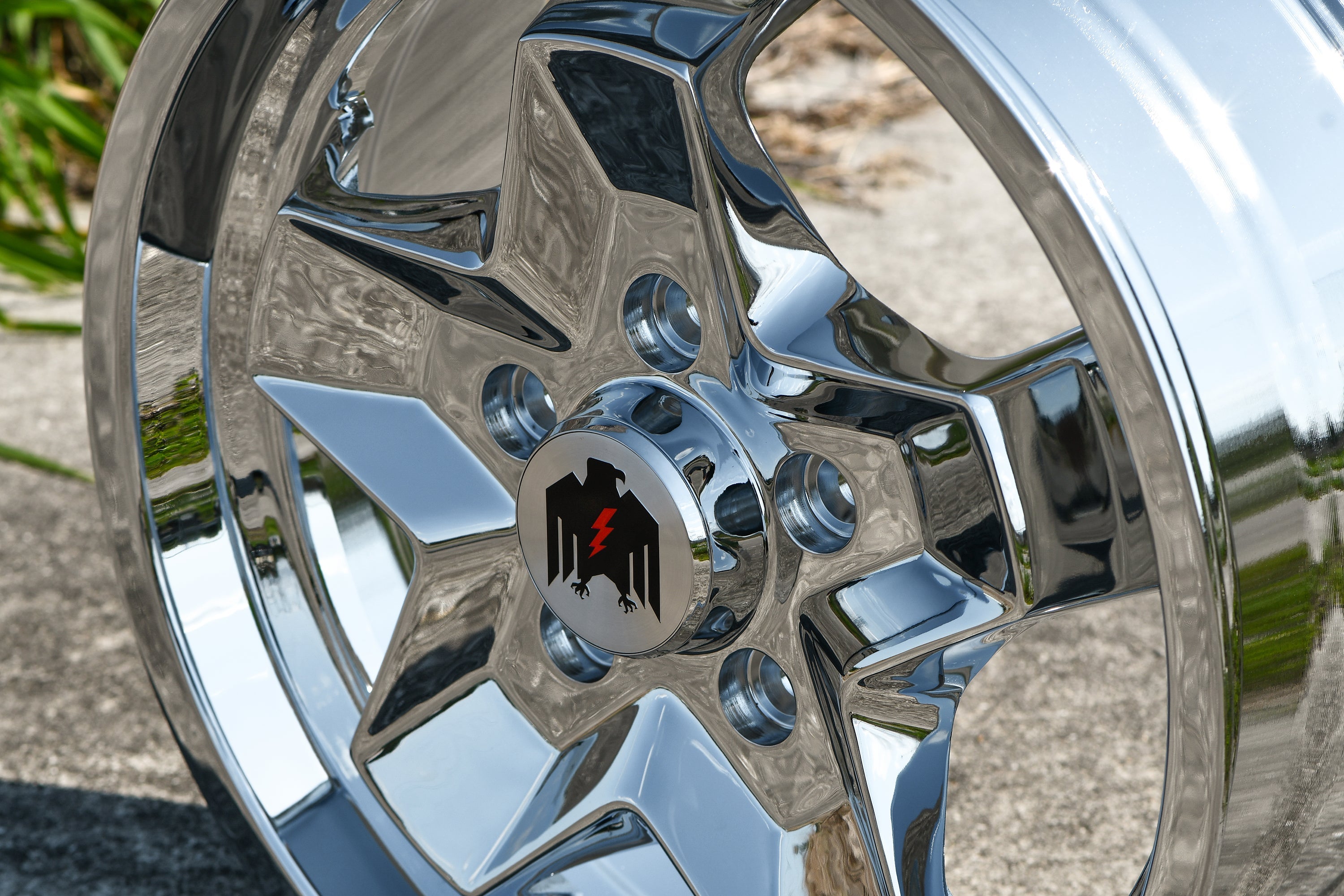 Klassik Rader 944 "Cookie Cutter" ATS Style Replica Wheels 17x7.0 in Chrome Plated Finish for Classic VW Volkswagen & Porsche in Bolt Patterns 4x130 & 5x130