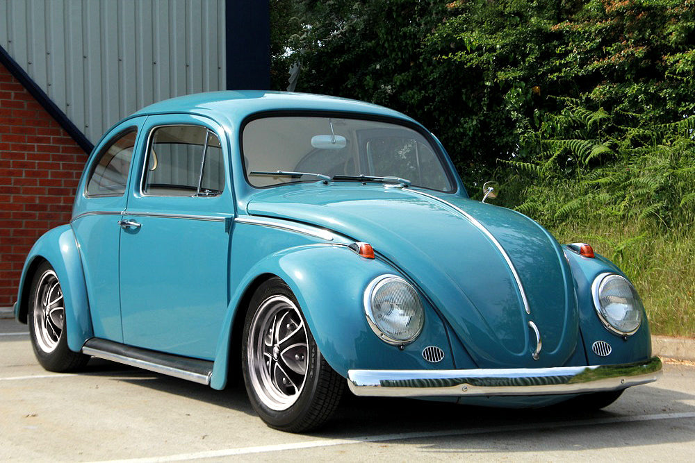 Klassik Rader Falcon RDW Randar Iron Cross Style Replica 15x5.5 & 17x7.0 for Classic Beetle, Karmann Ghia, Type 2, & Type 3