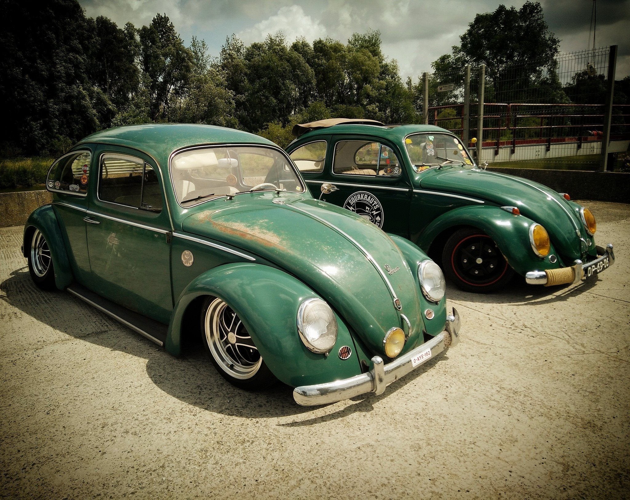 Klassik Rader Falcon RDW Randar Steiner Iron Cross Style Replica 15x5.5 & 17x7.0 for Classic Beetle, Karmann Ghia, Type 2, & Type 3