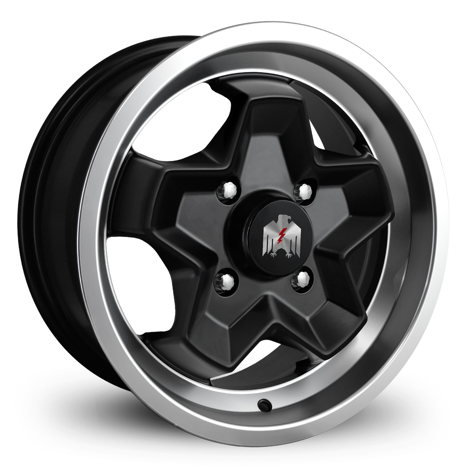 Klassik Rader Classic Car Wheels 15x7.0 | 4x130 | et40mm | 5.6 in | 80.9mm Klassik Rader Porsche 944 Wheels | Satin Black Machined Lip
