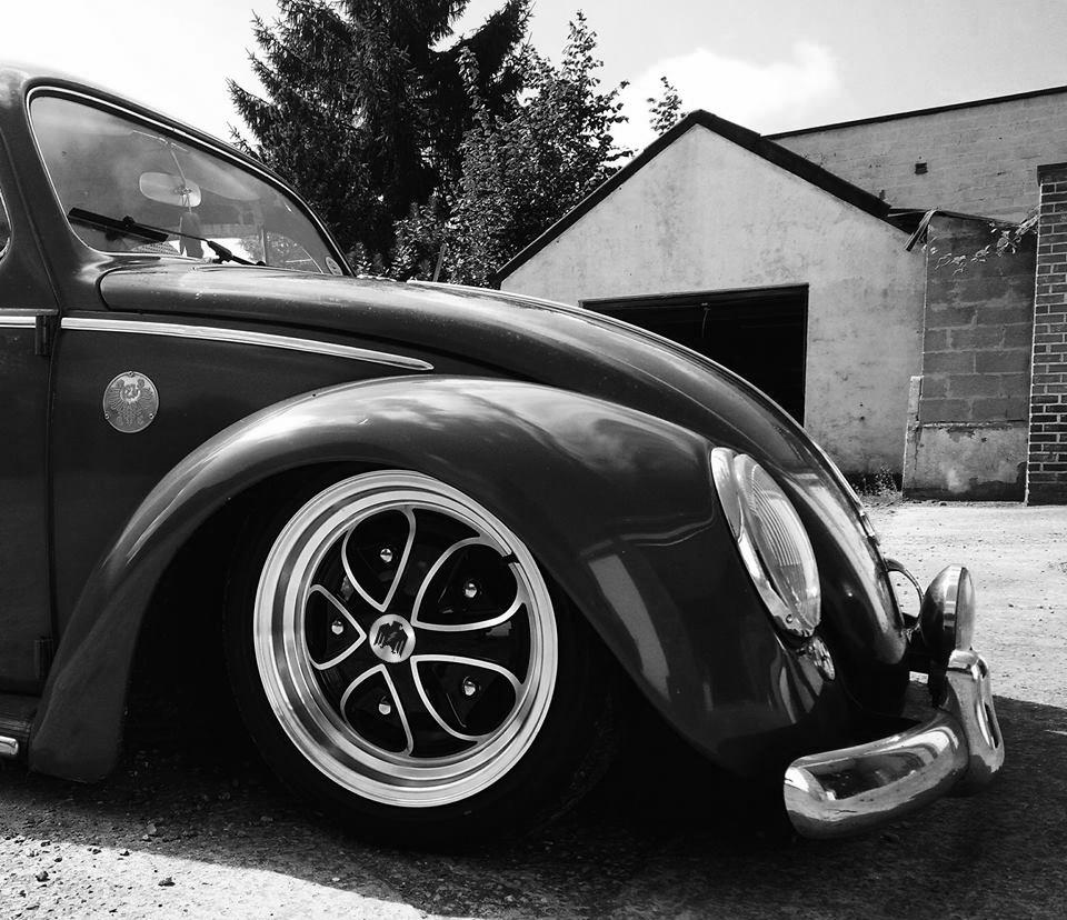 Klassik Rader Falcon RDW Randar Steiner Iron Cross Style Replica 15x5.5 & 17x7.0 for Classic Beetle, Karmann Ghia, Type 2, & Type 3