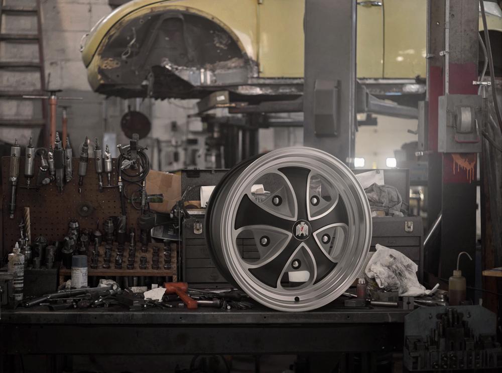 Klassik Rader Falcon RDW Randar Iron Cross Style Replica 15x5.5 & 17x7.0 for Classic Beetle, Karmann Ghia, Type 2, & Type 3